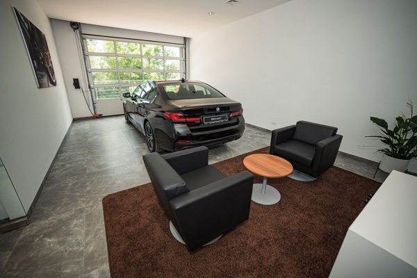 Pokój wydań (miejsce odbioru nowego BMW)